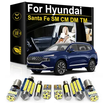 Pre Hyundai Santa Fe Santafe SM CM, DM TM 2007 2008 2010 2013 2014 2016 2020 2021 Auto Interiérové LED Svetlo Canbus Auto Príslušenstvo
