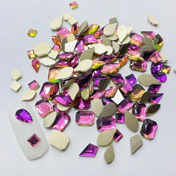 20pcs Mix Rôznych Tvarov Crystal Nechtov Diamond Kamienkami Sklo Kamienkami Pre 3D Nechty Umenie Dekorácie Kamienky Na Nechty