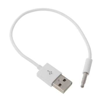 USB 3,5 mm Synchronizáciu Údajov Nabíjací Kábel, Adaptér pre Apple iPod Shuffle 2.